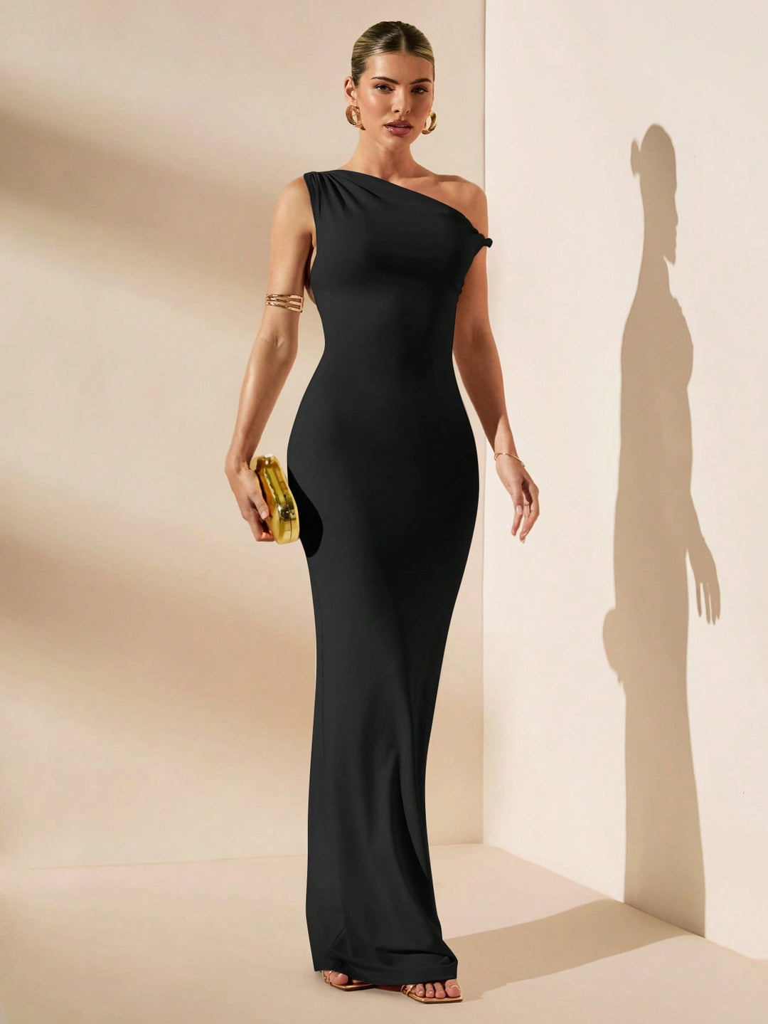 Rochie maxi SHEIN, negru