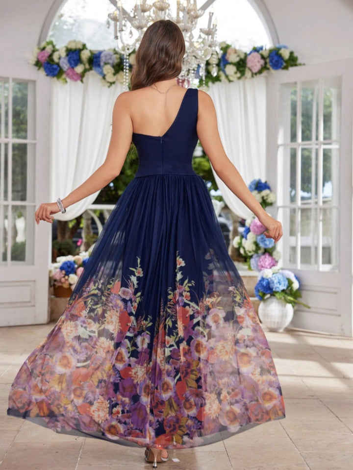 Rochie maxi SHEIN, albastru