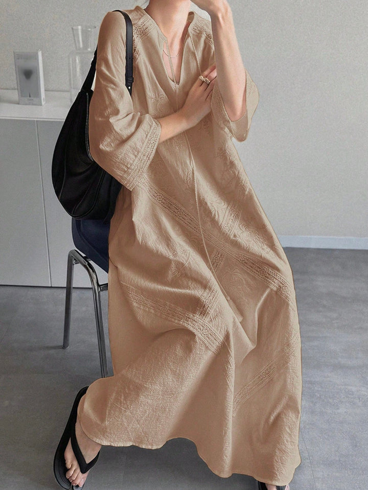 Rochie maxi Shein, bej