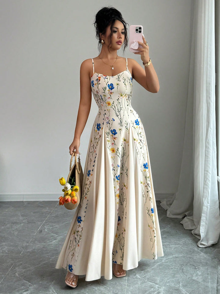 Rochie maxi SHEIN, mix culori