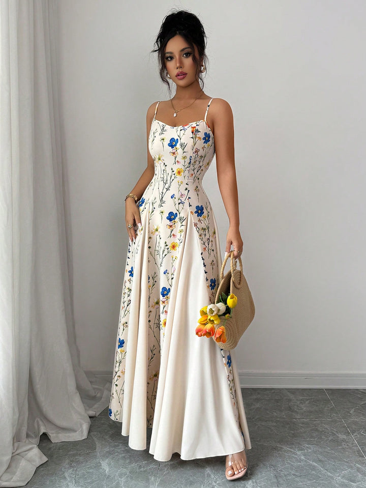 Rochie maxi SHEIN, mix culori