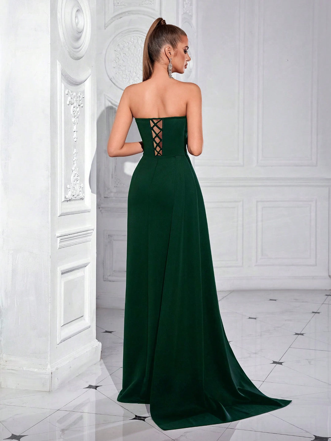 Rochie SHEIN, verde
