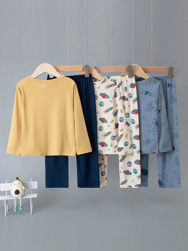 Set compleuri pijamale SHEIN, mix culori