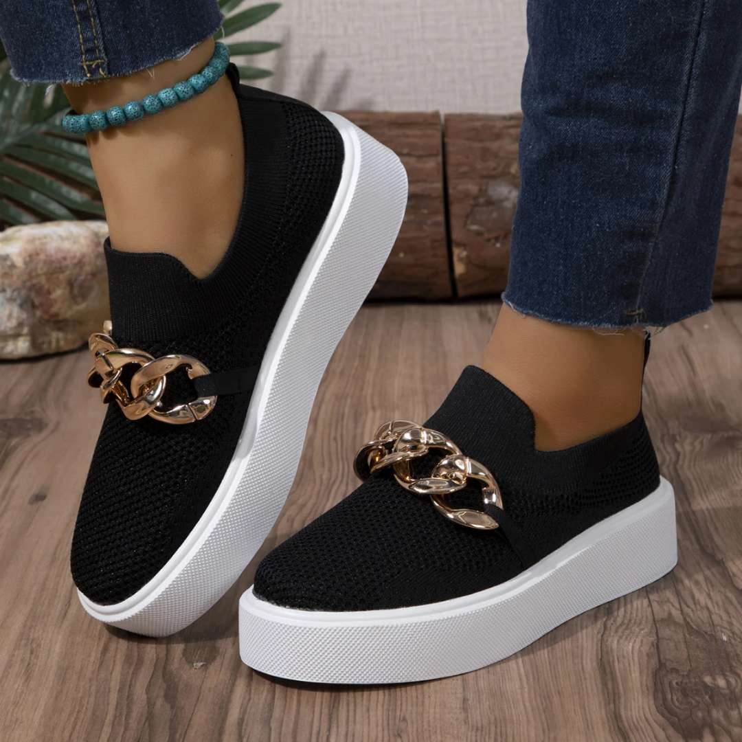 Pantofi sport SHEIN, negru