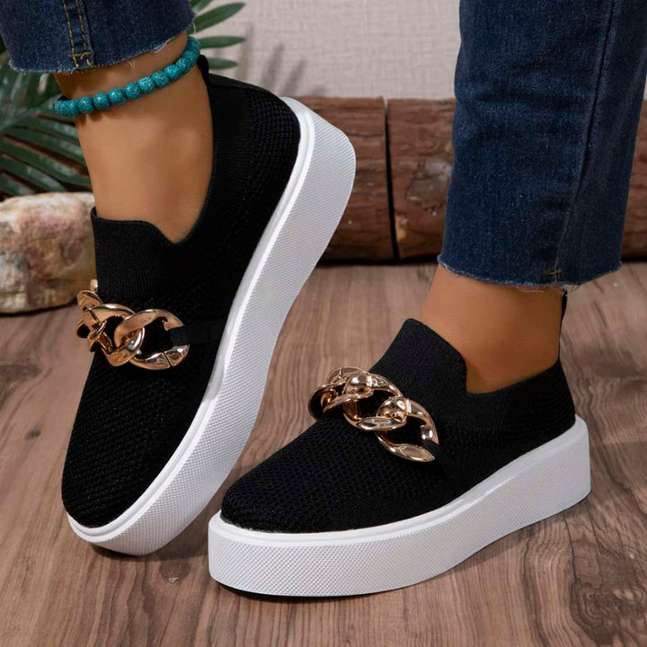 Pantofi sport SHEIN, negru