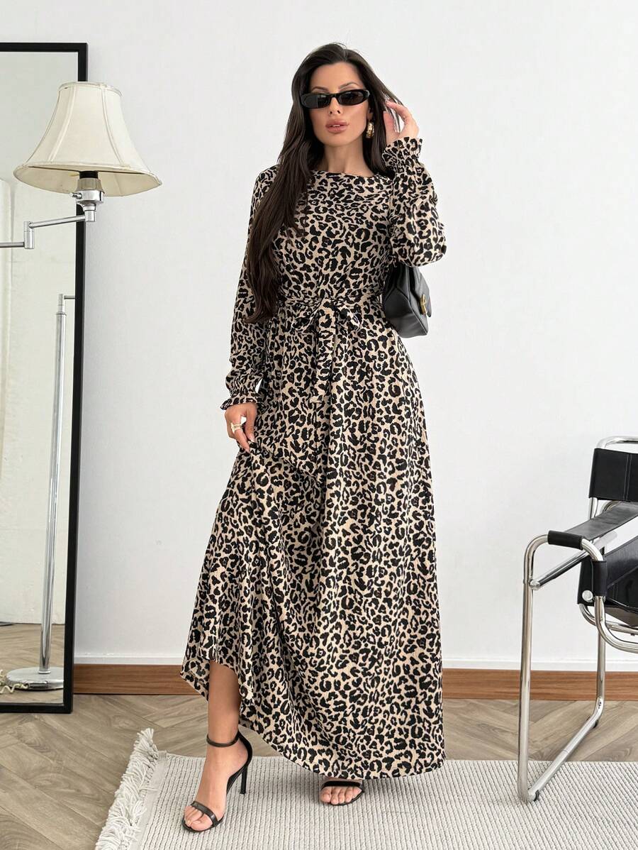 Rochie maxi SHEIN, mix culori