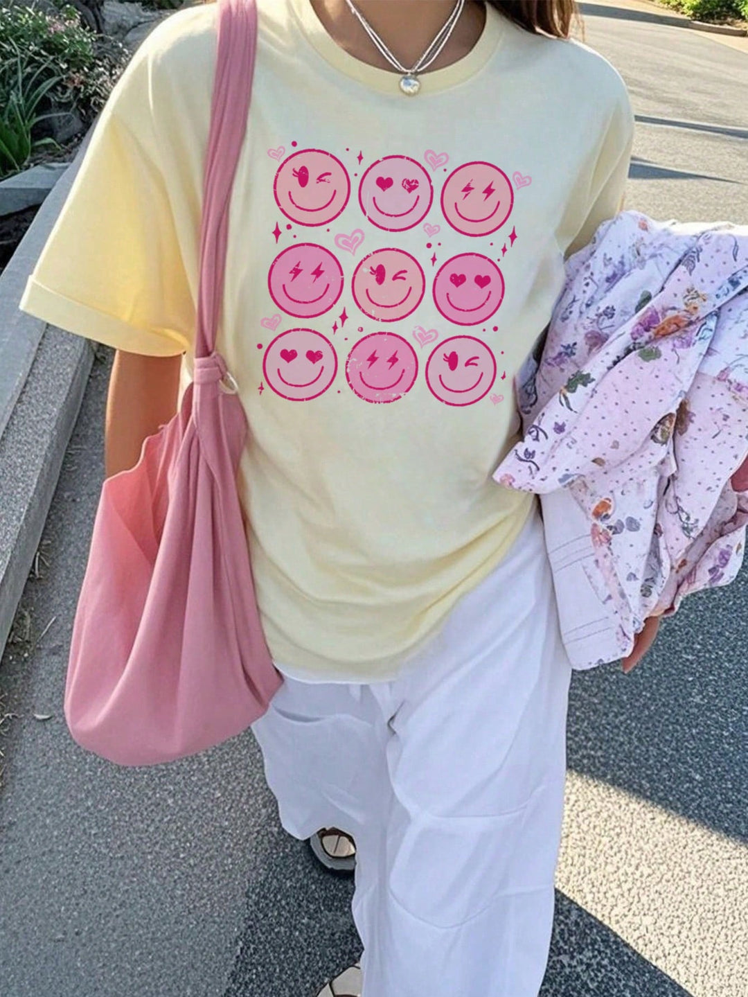 Tricou SHEIN, bej