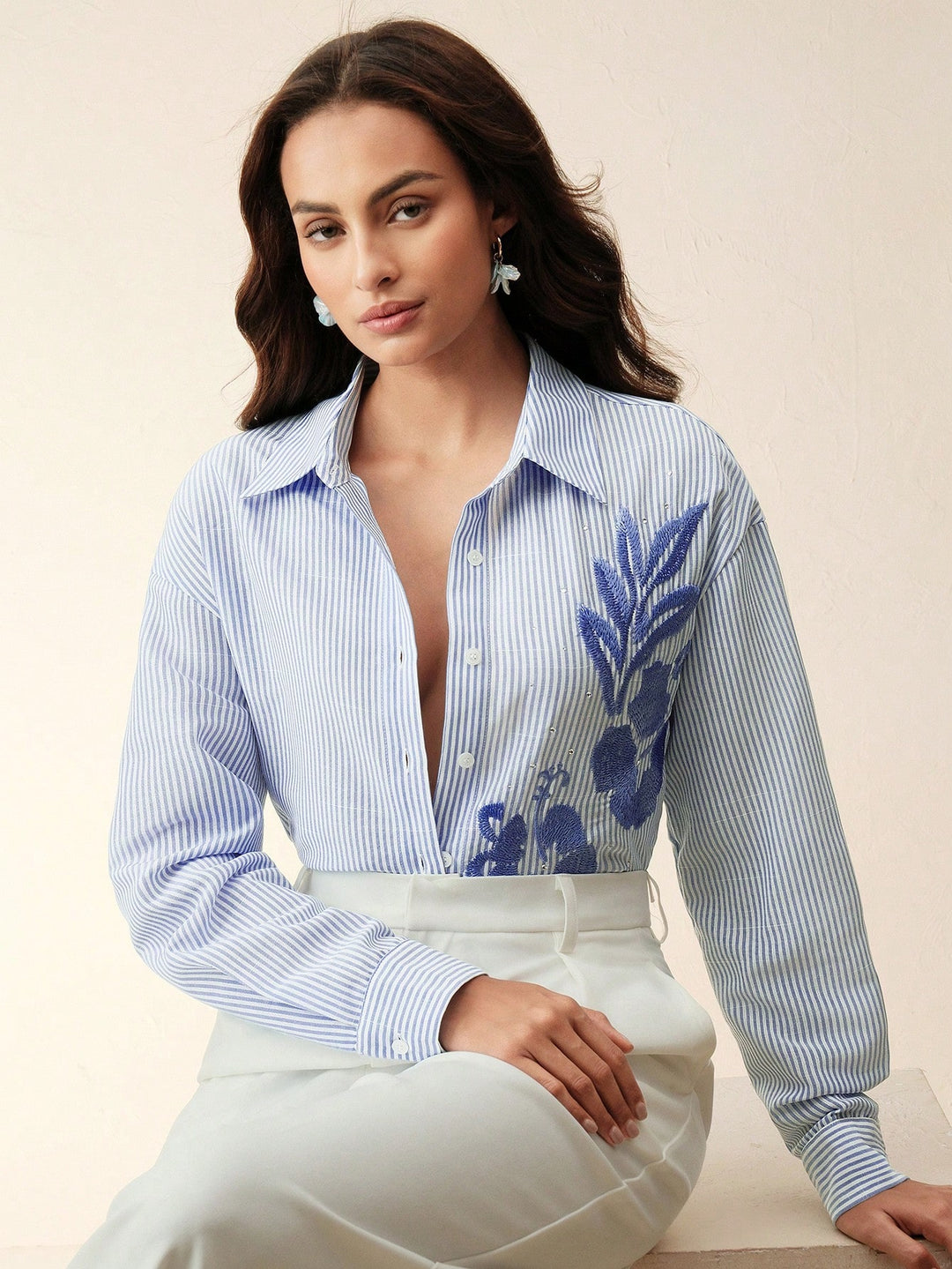 Bluza SHEIN, albastru