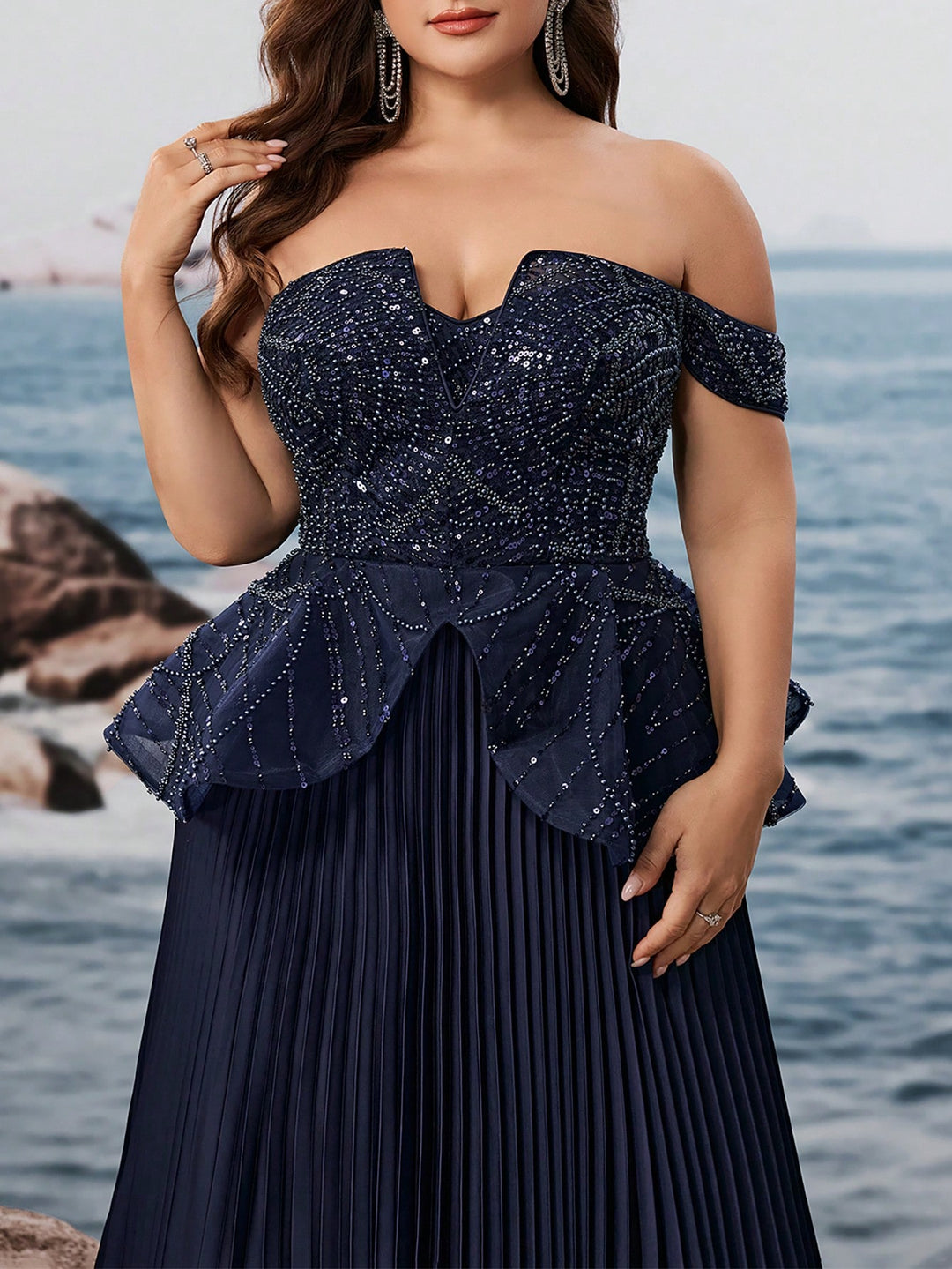 Rochie SHEIN, albastru