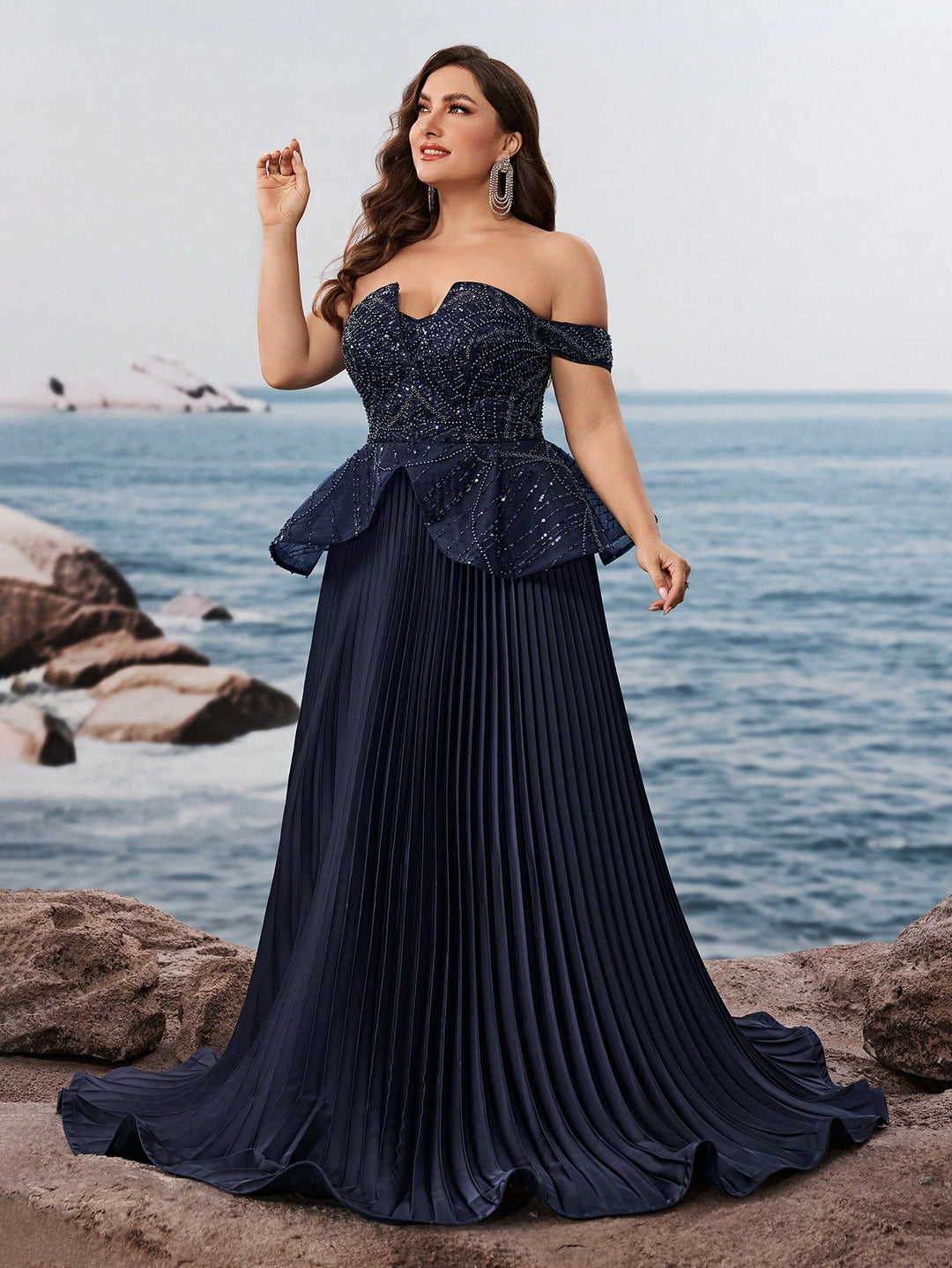 Rochie SHEIN, albastru