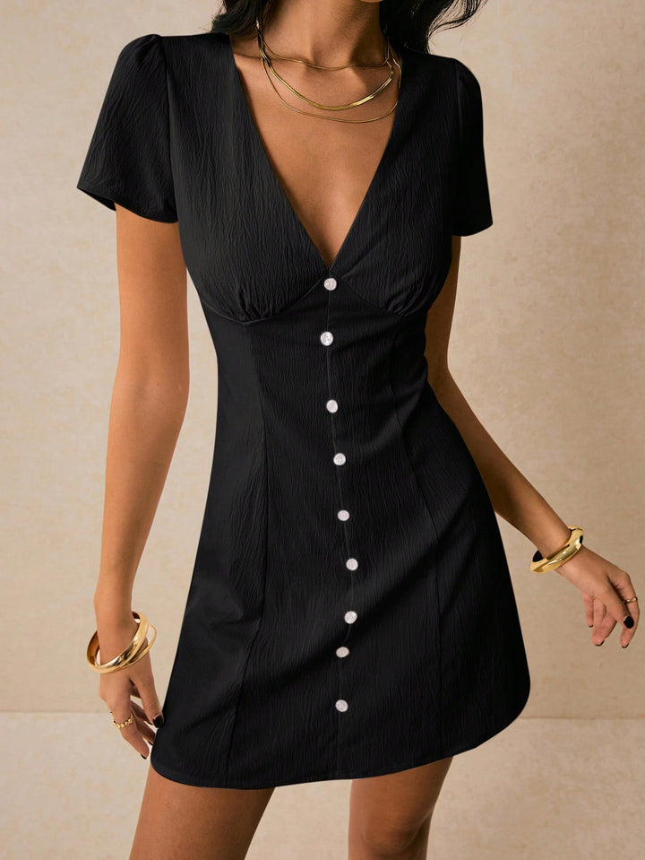 Rochie mini SHEIN, negru