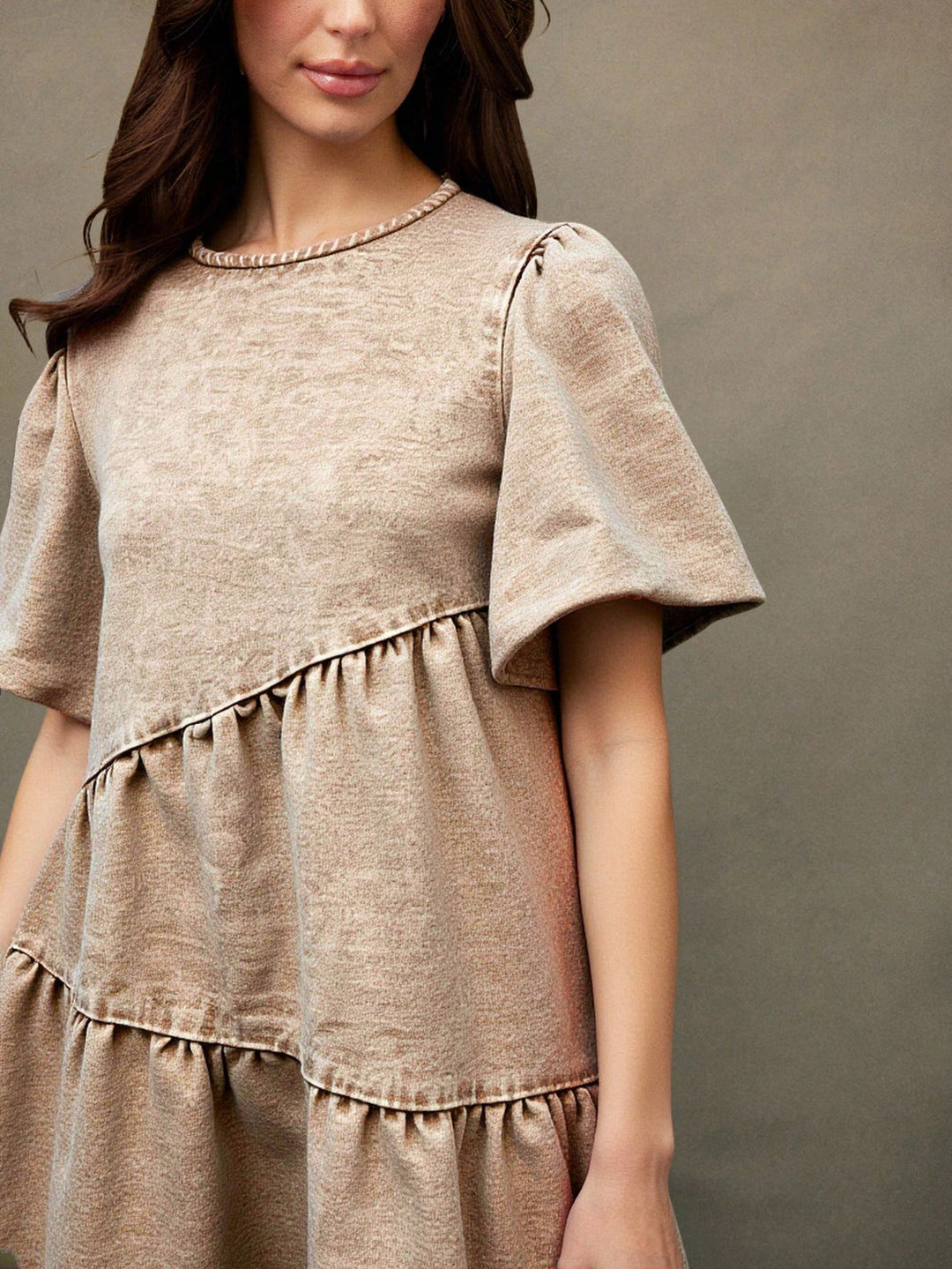 Rochie SHEIN, kaki