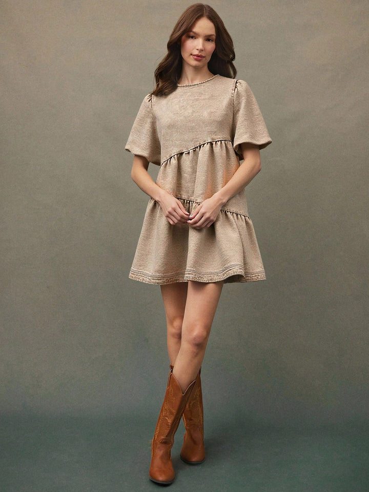 Rochie SHEIN, kaki