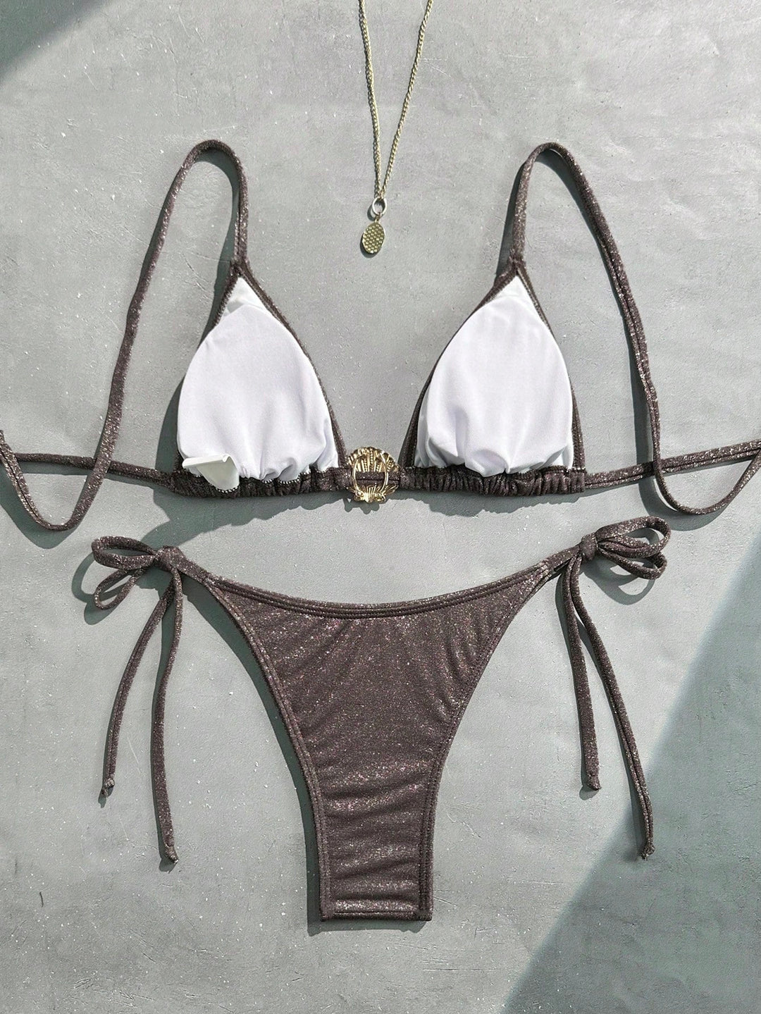 Set bikini SHEIN, maro
