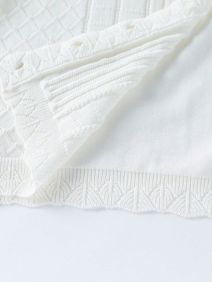 Cardigan SHEIN, alb