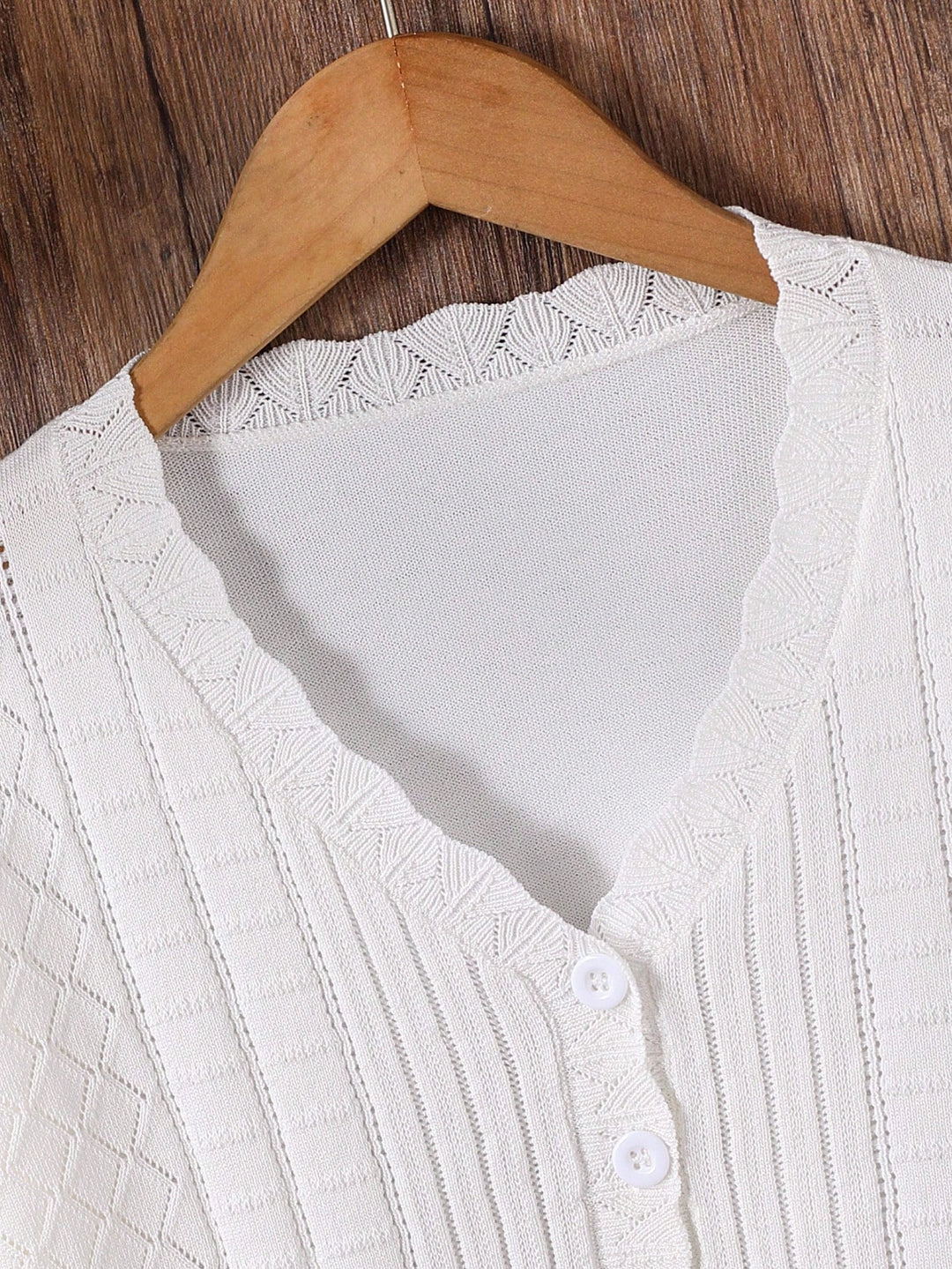 Cardigan SHEIN, alb
