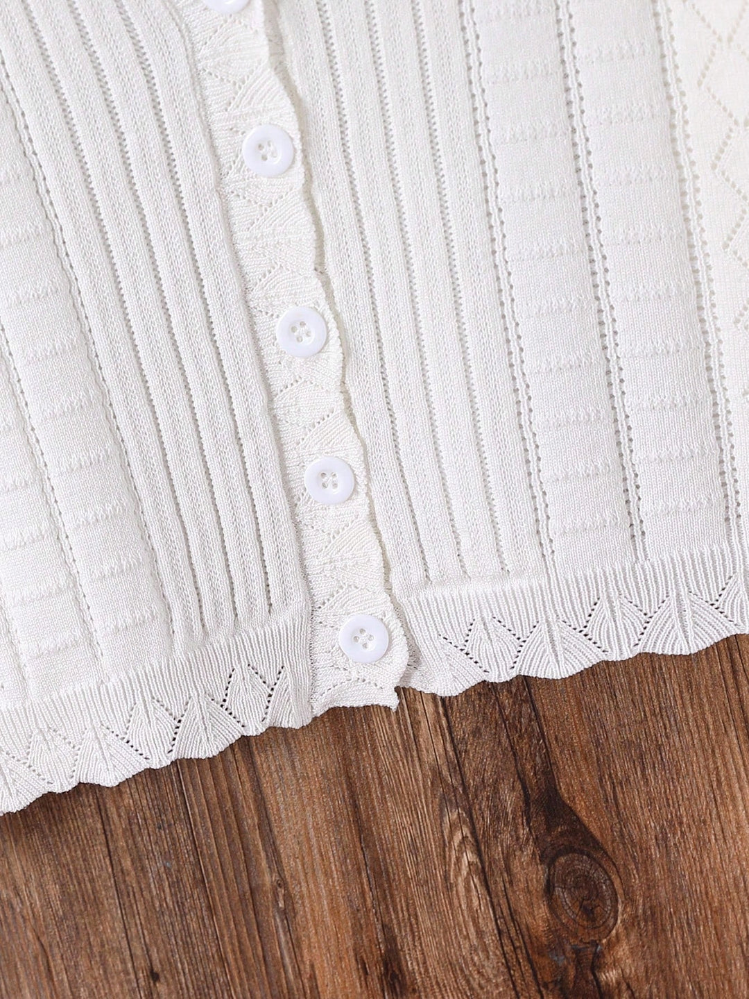 Cardigan SHEIN, alb