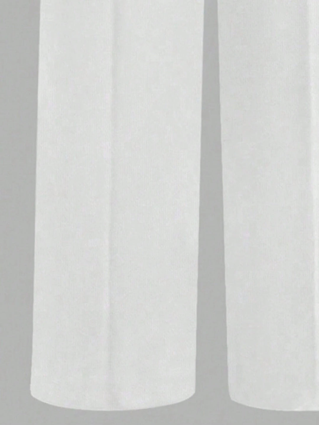 Pantaloni SHEIN, alb