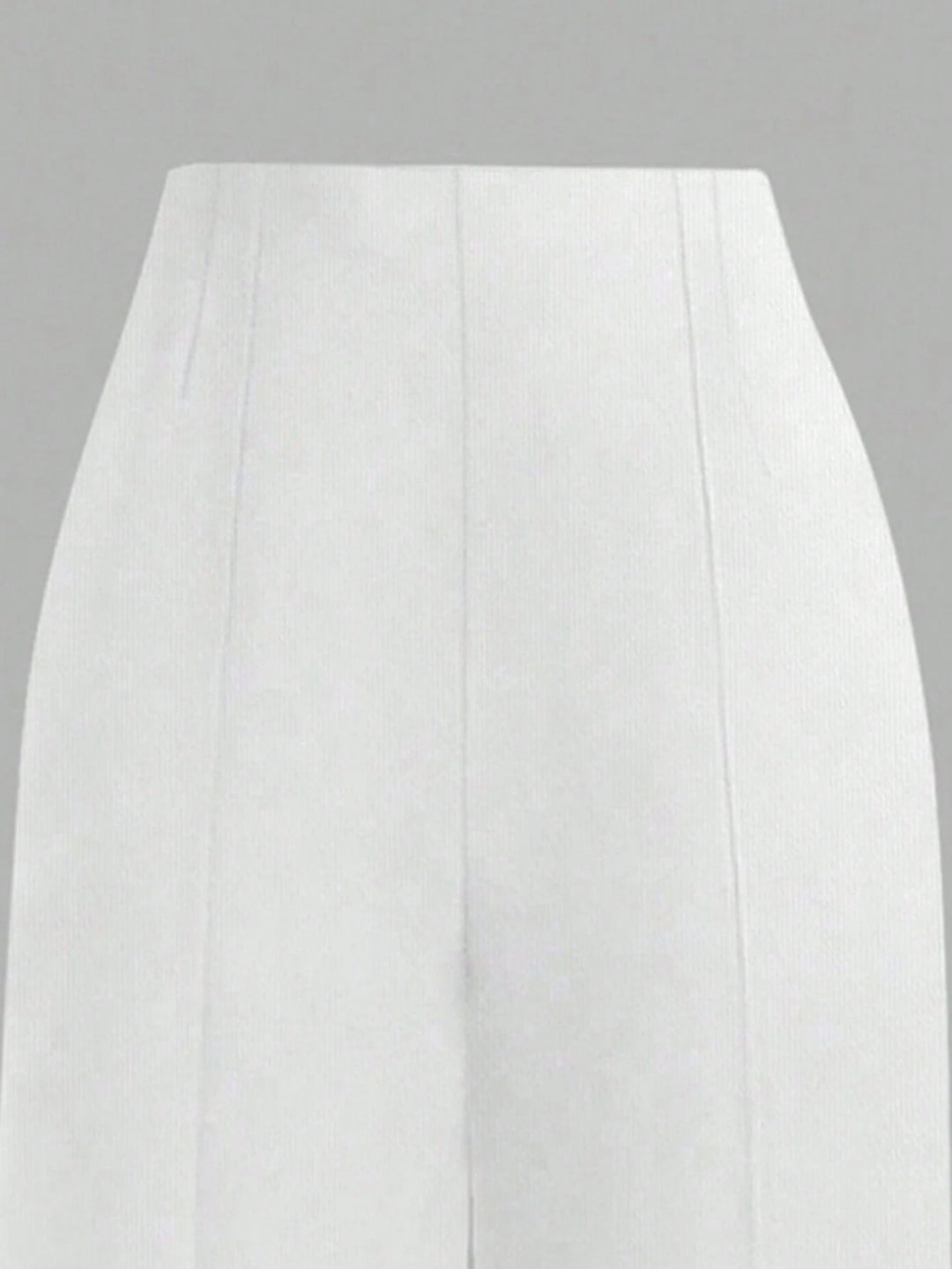 Pantaloni SHEIN, alb