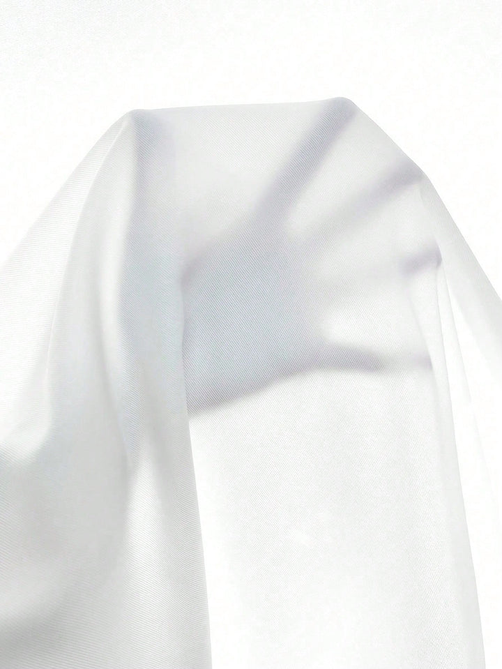 Pantaloni SHEIN, alb