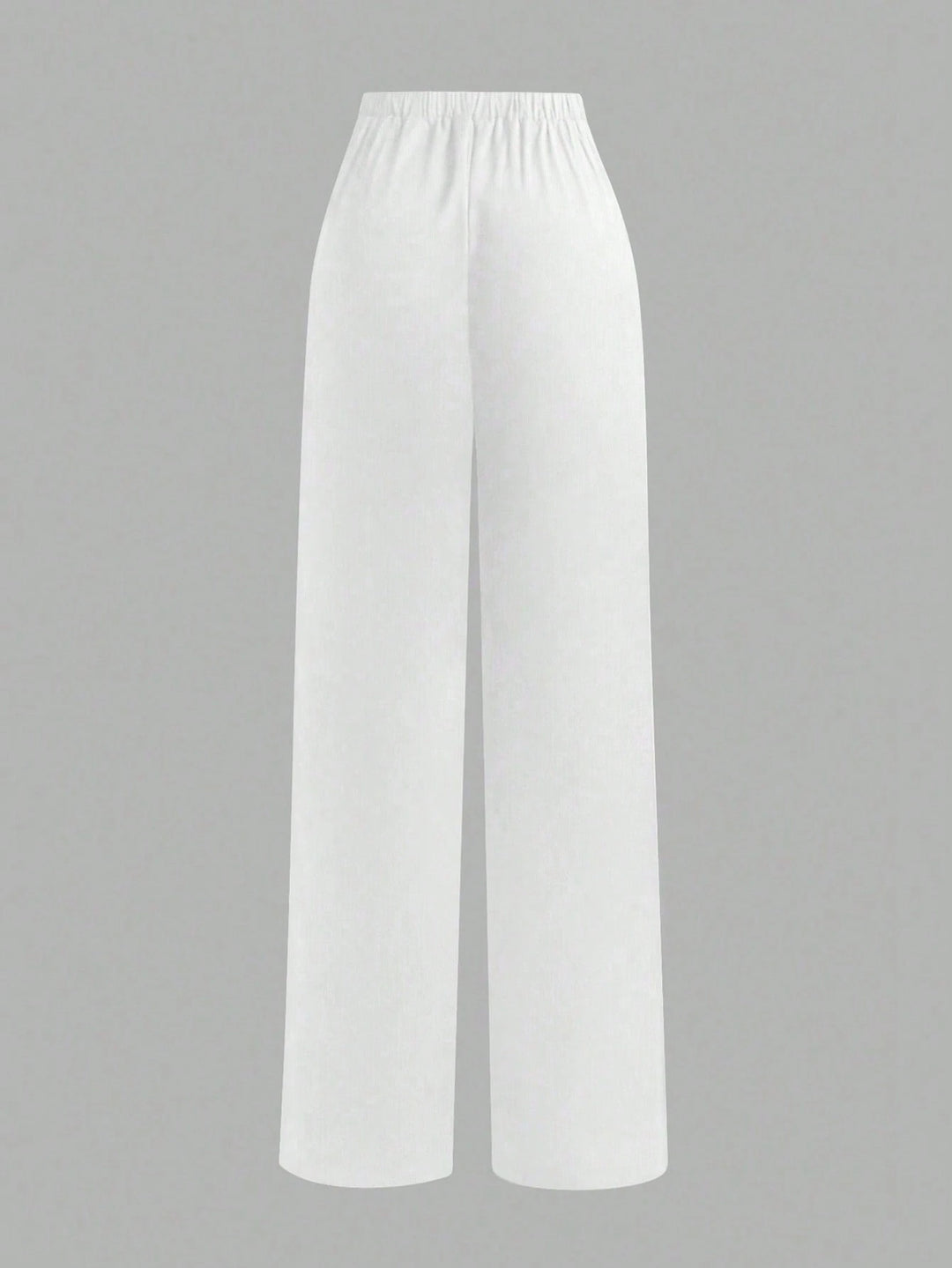 Pantaloni SHEIN, alb