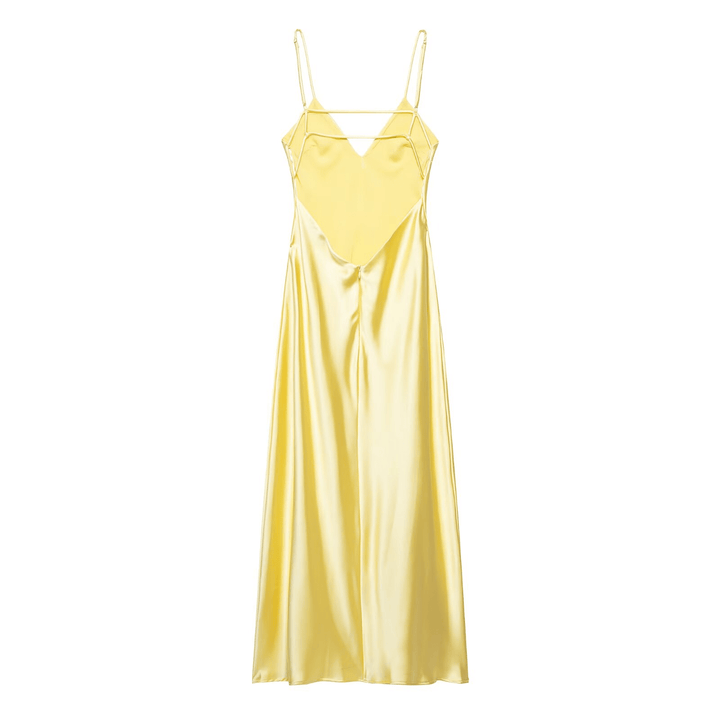Rochie maxi SHEIN, galben