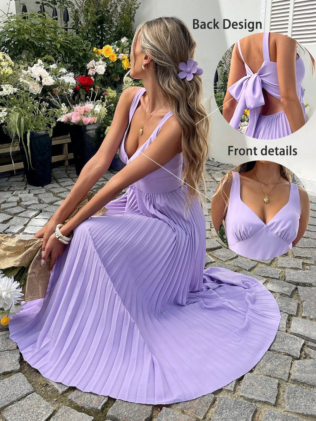 Rochie maxi SHEIN, mov