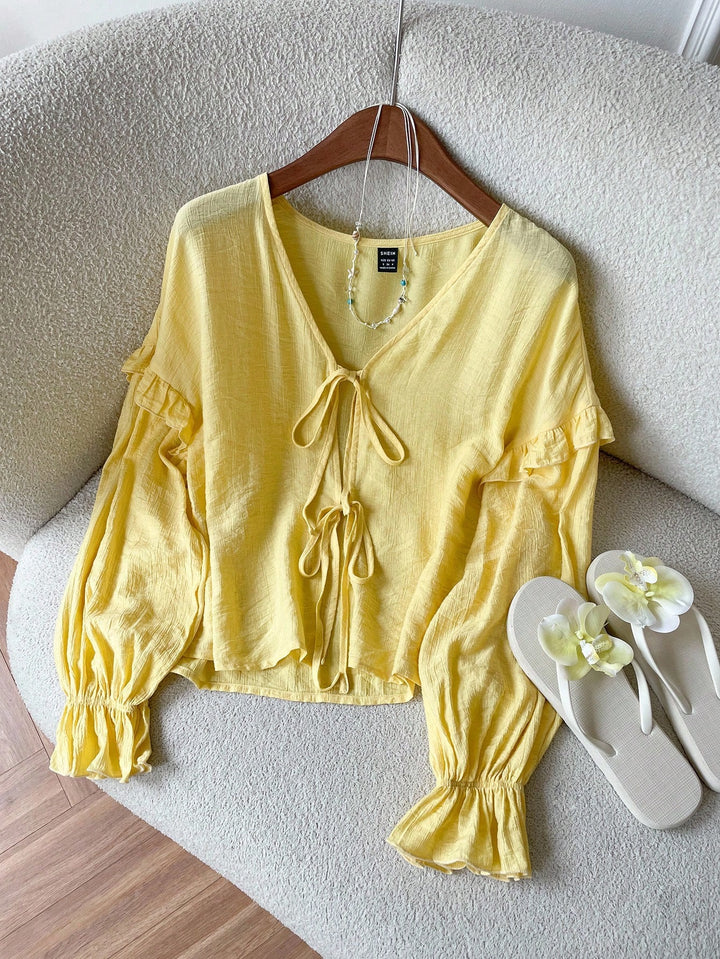 Tricou SHEIN, galben