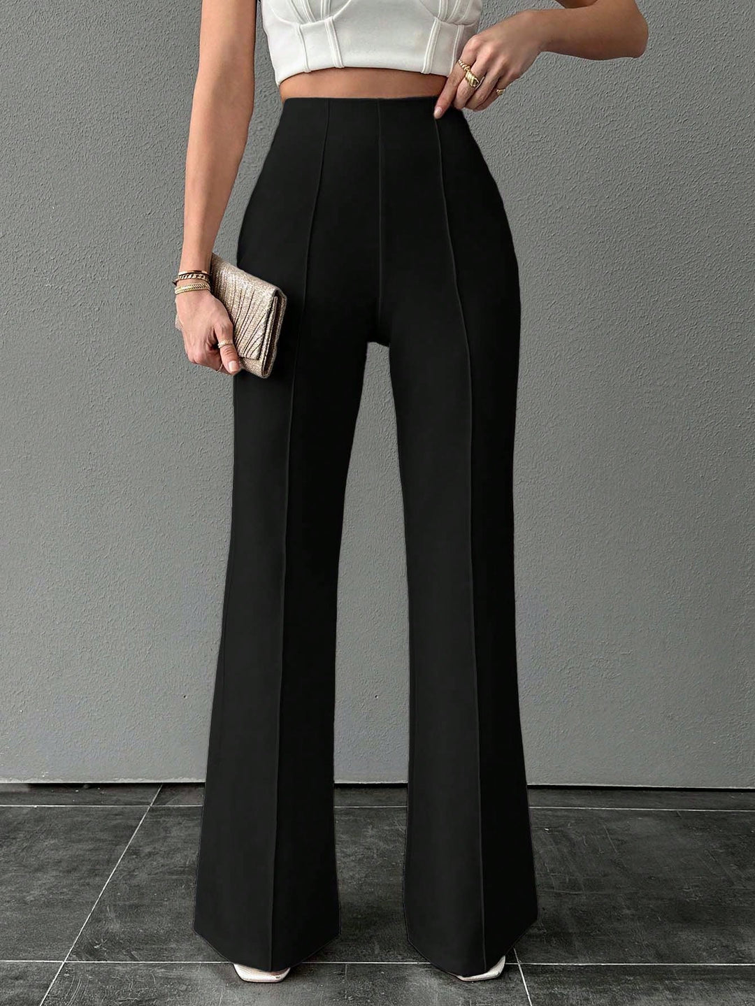 Pantaloni SHEIN, negru