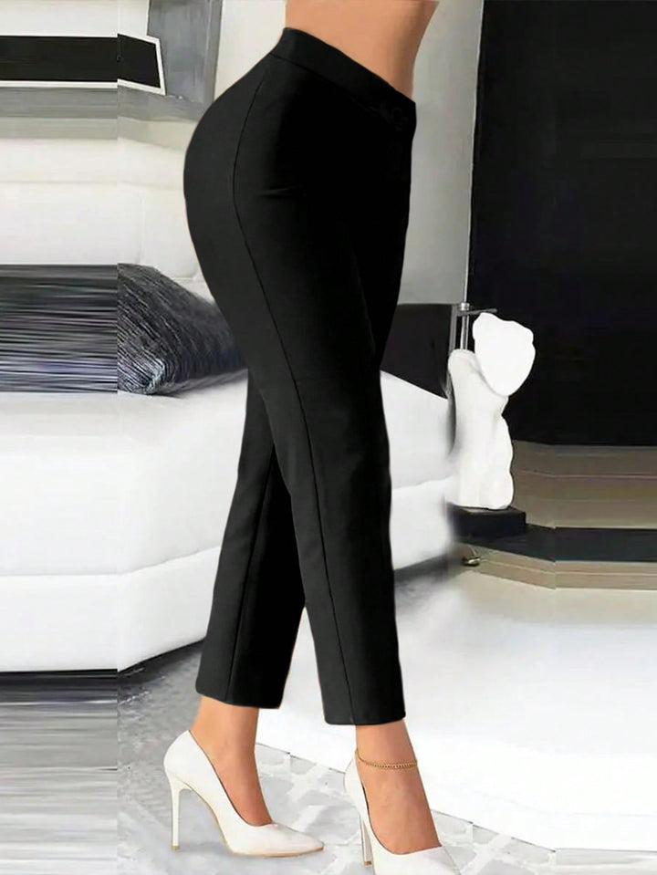 Pantaloni SHEIN, negru