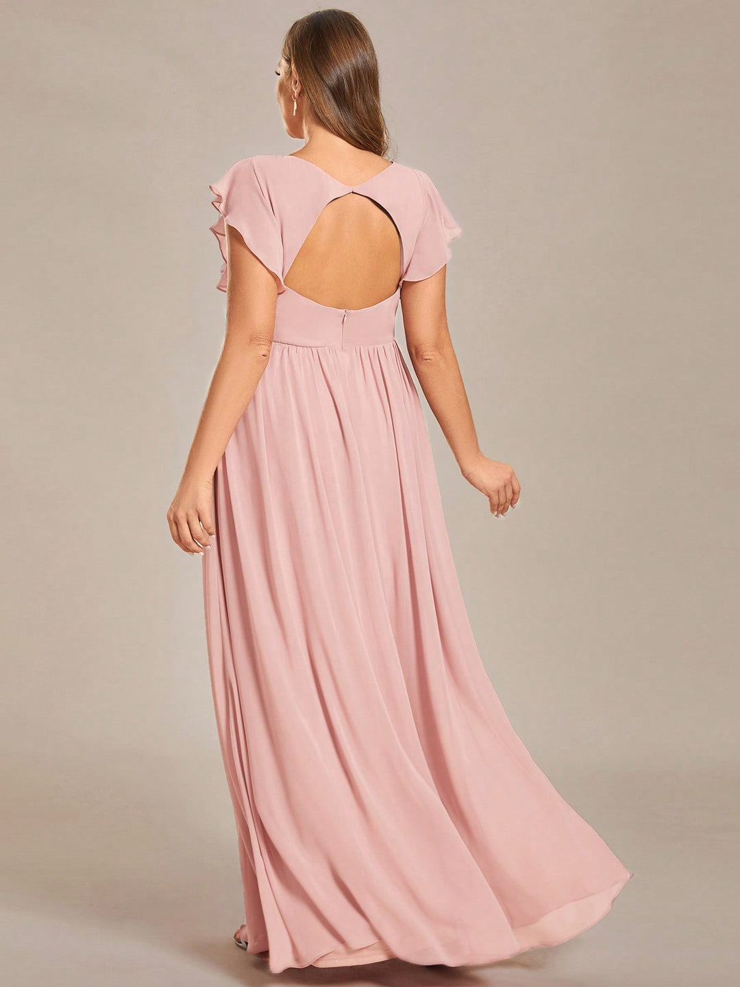 SHEIN maxi ruha, rózsaszín