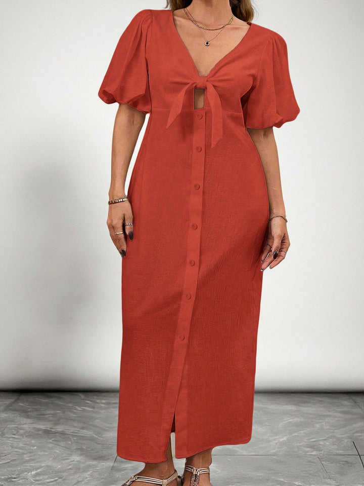 Rochie maxi SHEIN, roșu