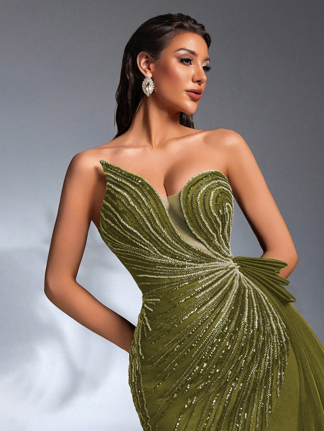 Rochie SHEIN, verde