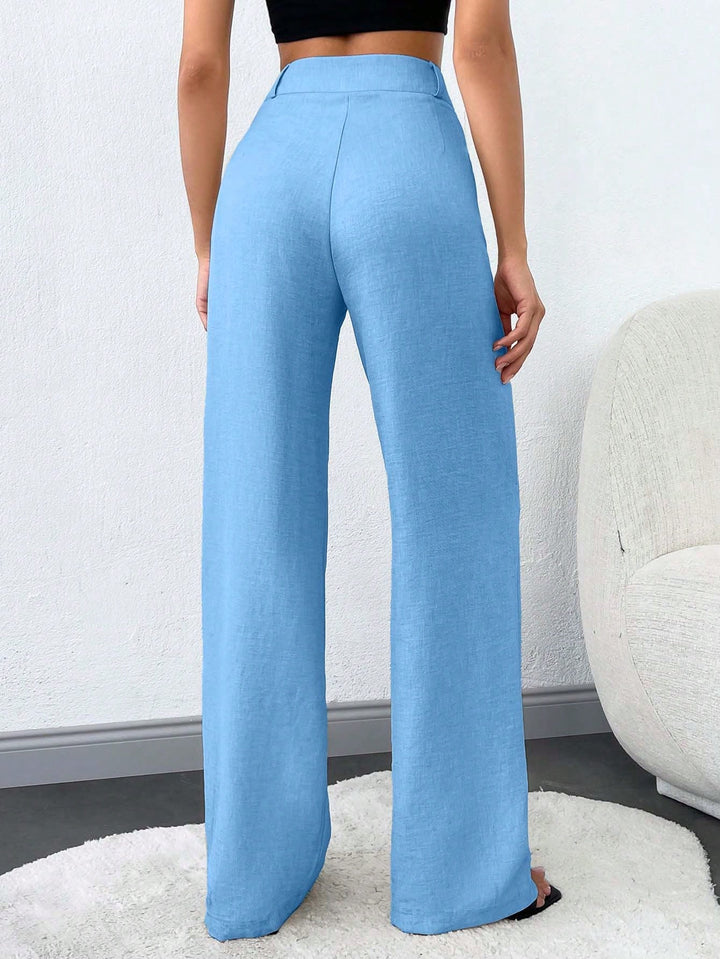 Pantaloni SHEIN, albastru