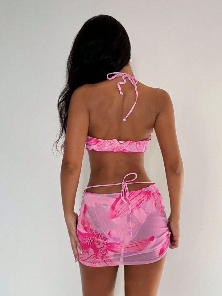 Set bikini SHEIN, mix culori
