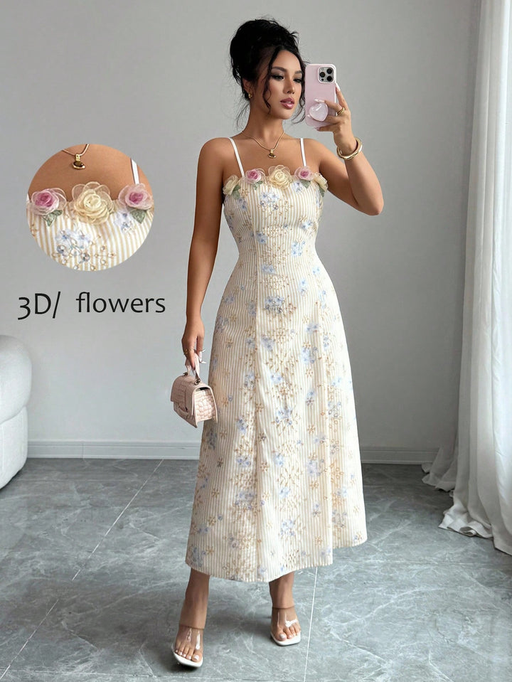 Rochie midi SHEIN, galben