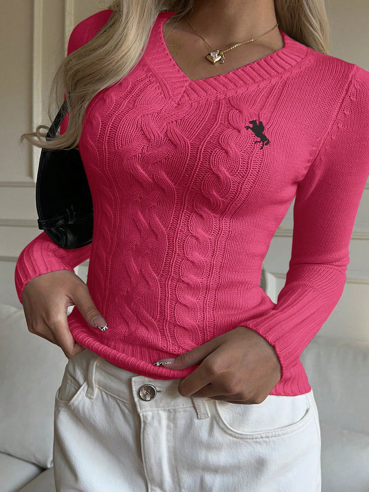 Pulover SHEIN, roz