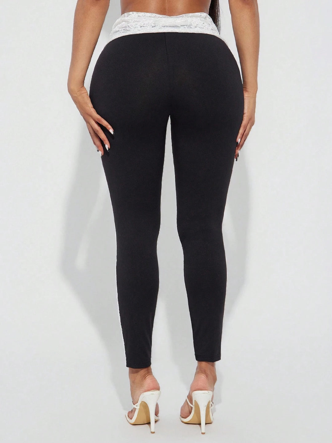 SHEIN Leggings, Black