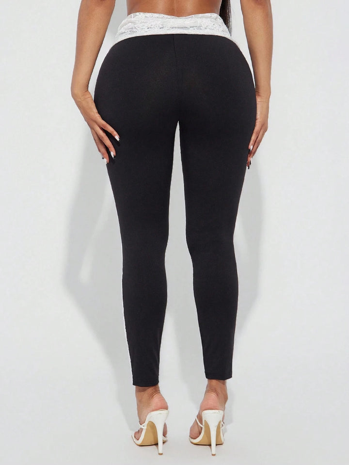 SHEIN Leggings, Black