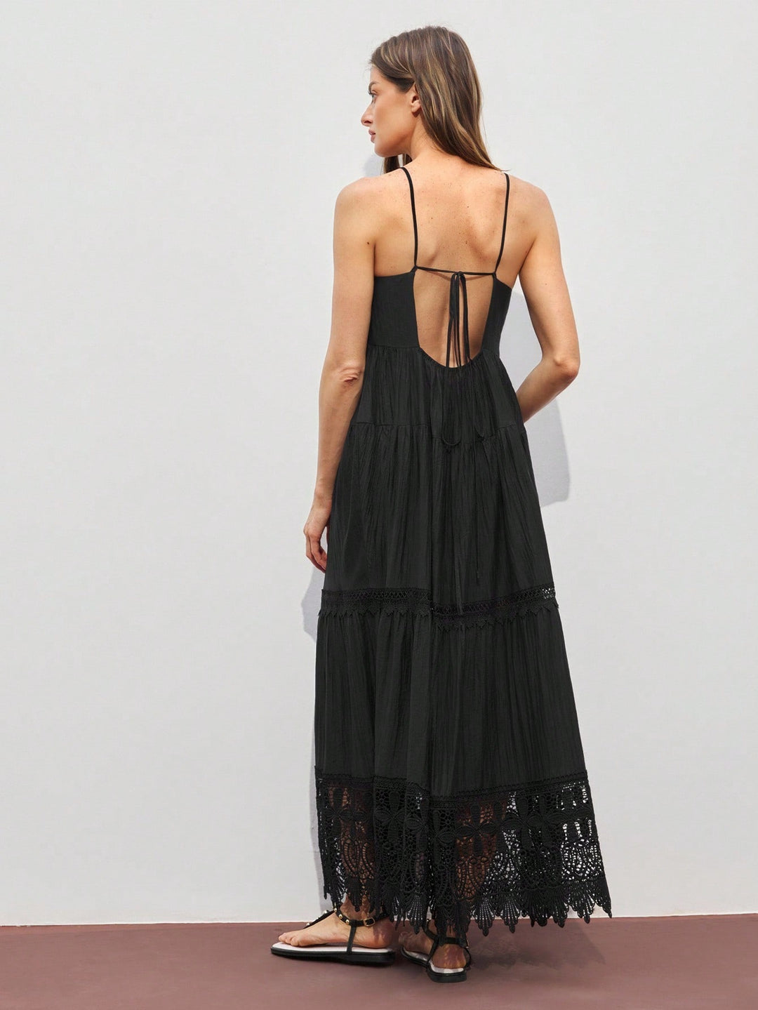 Rochie midi SHEIN, negru