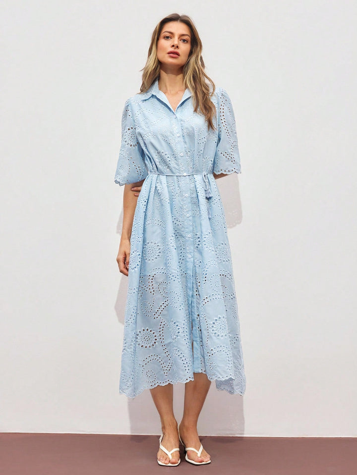Rochie maxi SHEIN, albastru