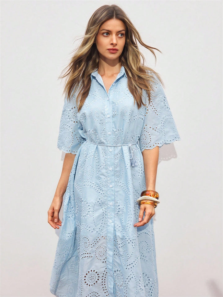 Rochie maxi SHEIN, albastru