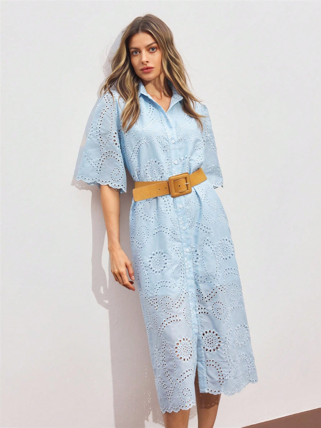 Rochie maxi SHEIN, albastru