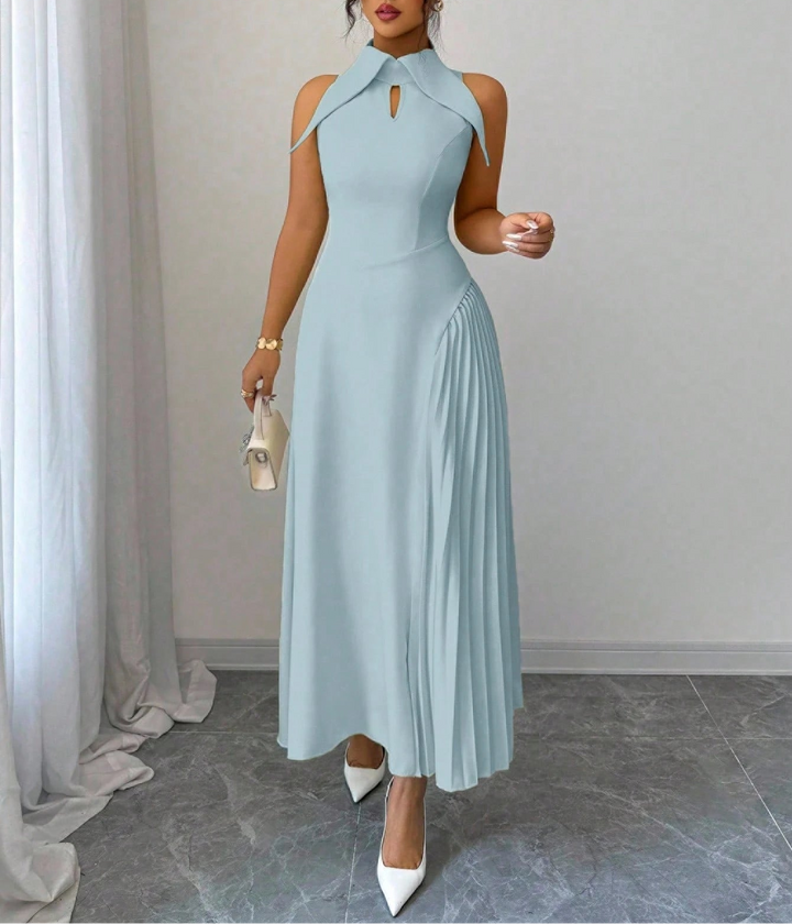 SHEIN maxi ruha, kék