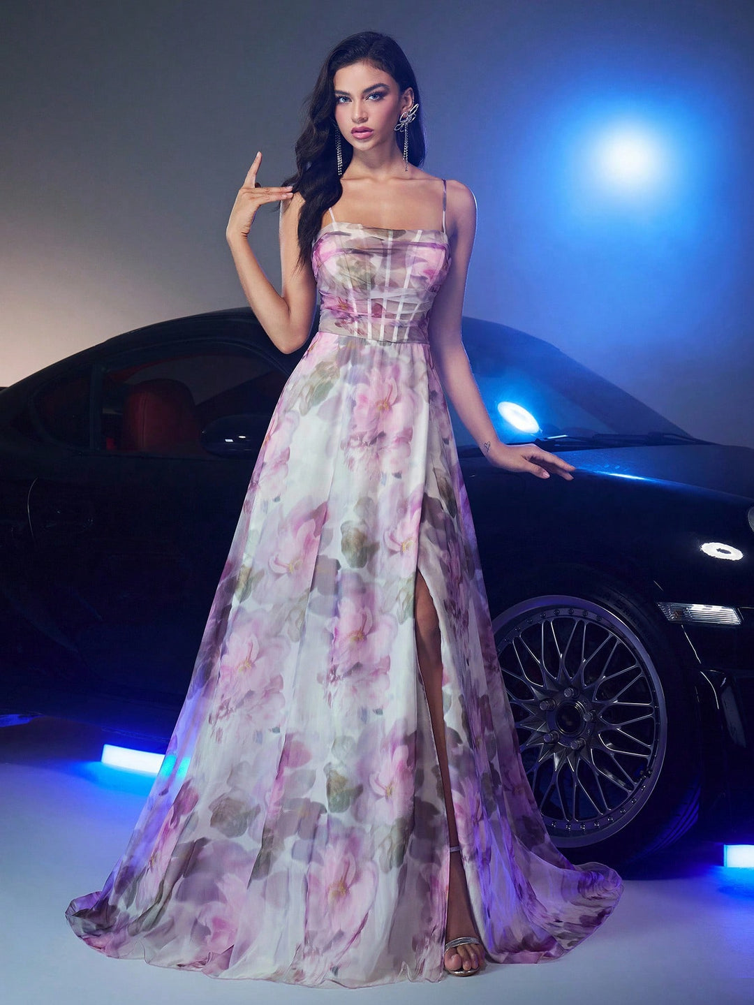 Rochie SHEIN, mix culori