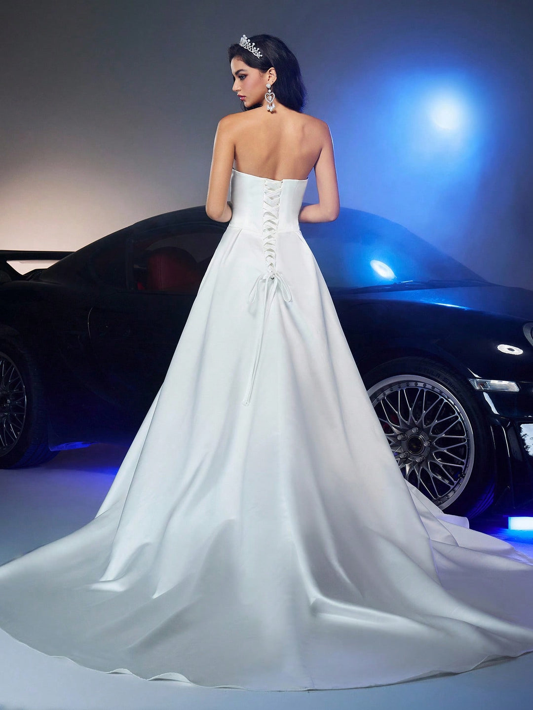 Rochie de mireasă SHEIN, alb