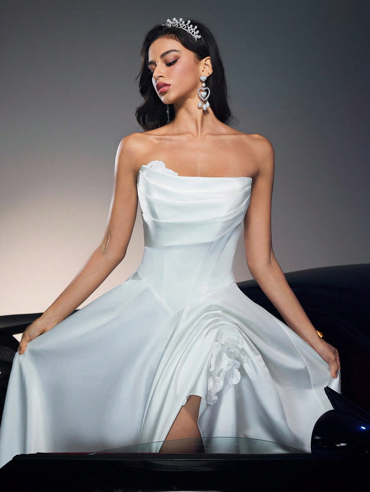 Rochie de mireasă SHEIN, alb