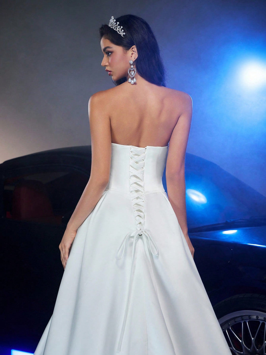 Rochie de mireasă SHEIN, alb