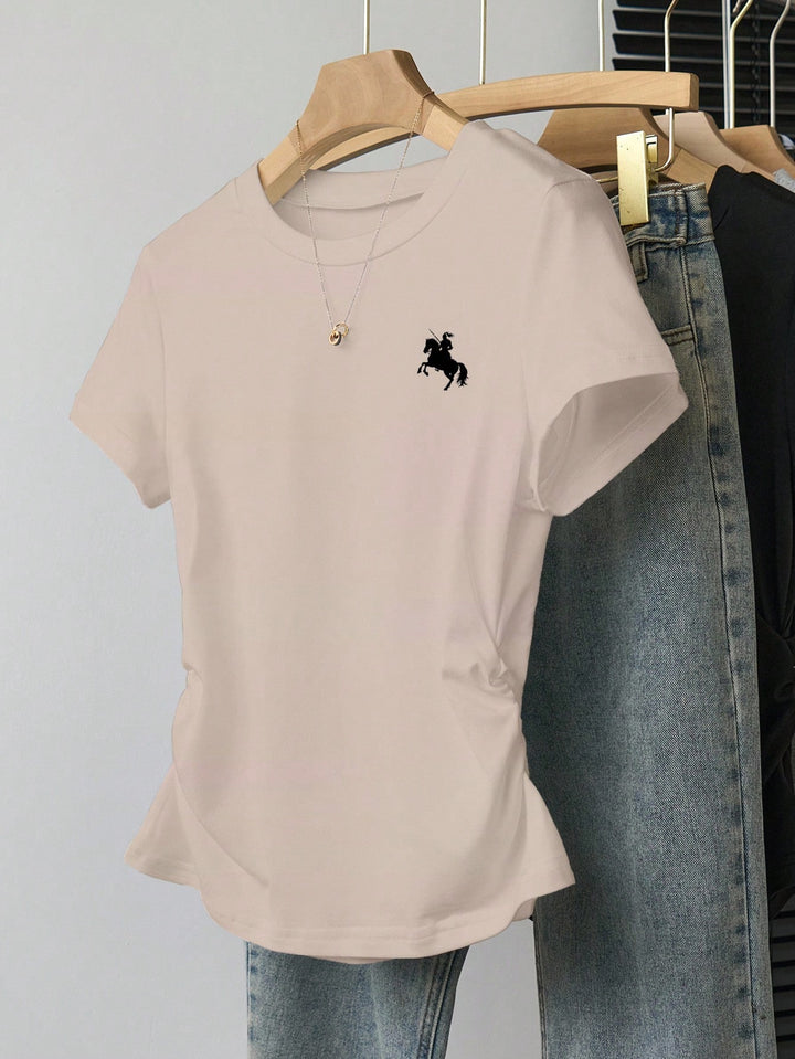 Tricou SHEIN, bej