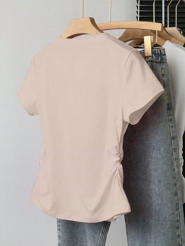 Tricou SHEIN, bej